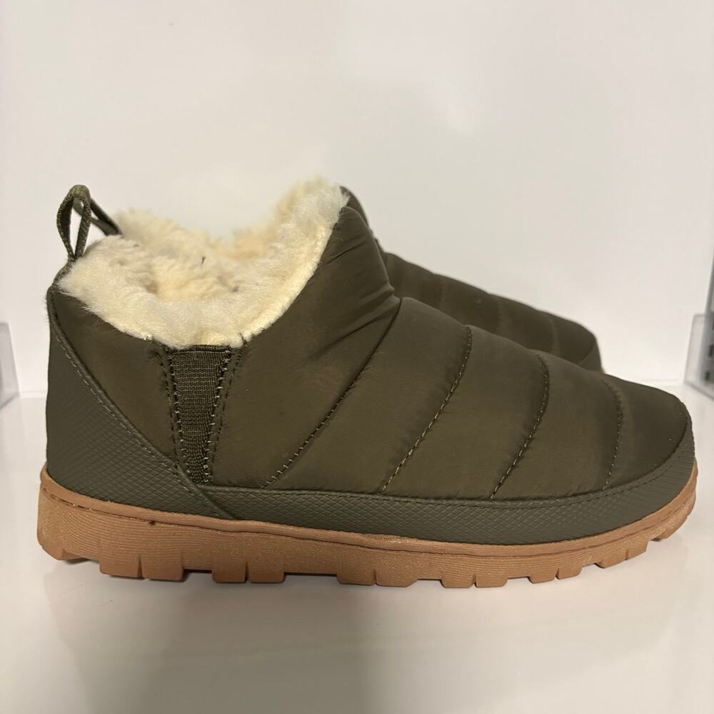 Quilted Nylon Bootie